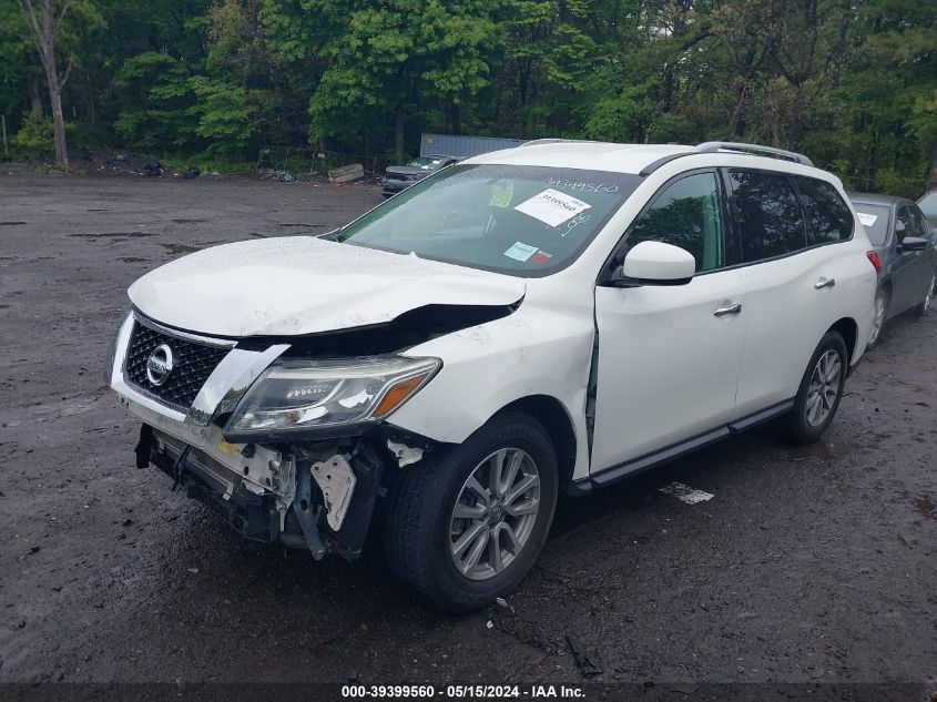 2016 Nissan Pathfinder Platinum/S/Sl/Sv VIN: 5N1AR2MNXGC631127 Lot: 39399560