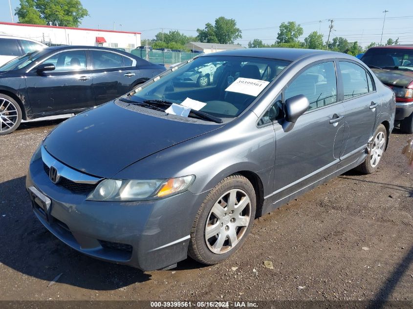 2009 Honda Civic Lx VIN: 2HGFA16529H350689 Lot: 39399561