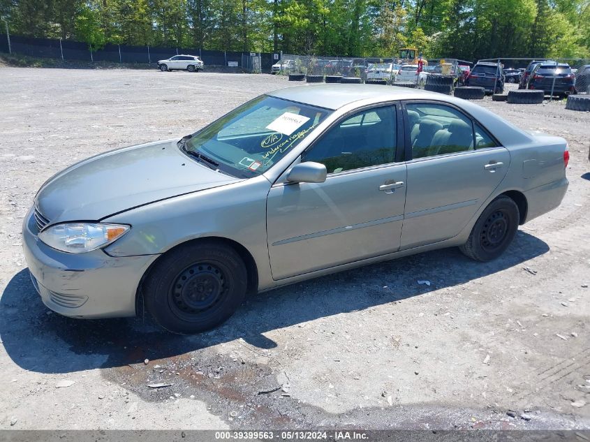 2005 Toyota Camry Le VIN: 4T1BE32K15U631801 Lot: 39399563