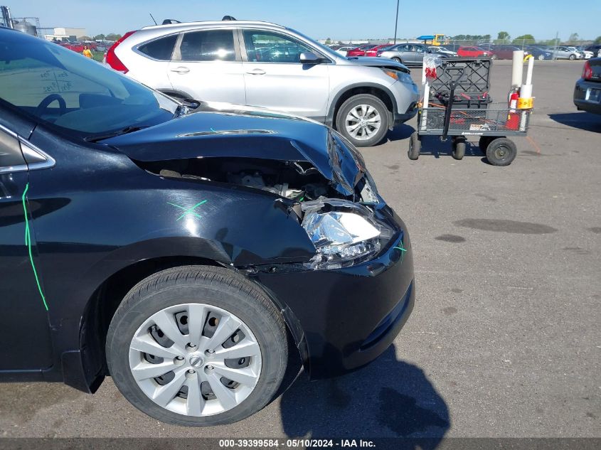 2014 Nissan Sentra Fe+ S/Fe+ Sv/S/Sl/Sr/Sv VIN: 3N1AB7AP1EY246493 Lot: 39399584