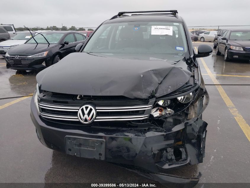 2016 VOLKSWAGEN TIGUAN S/SE/SEL/R-LINE - WVGBV7AX6GW567685