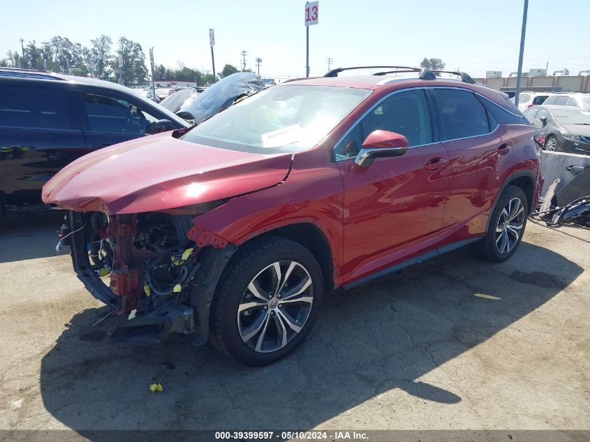 2016 Lexus Rx 350 VIN: 2T2BZMCA5GC002414 Lot: 39399597