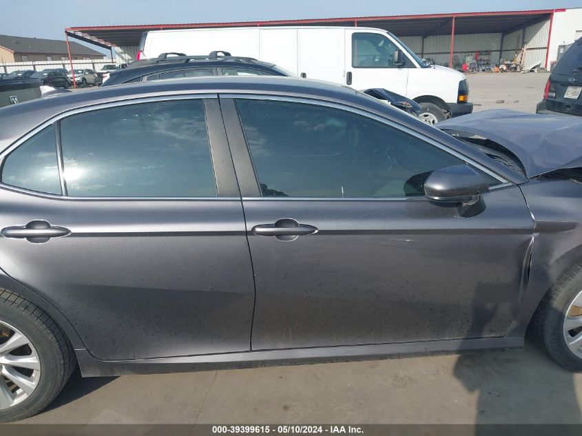 2019 Toyota Camry Le VIN: 4T1B11HK1KU216593 Lot: 39399615
