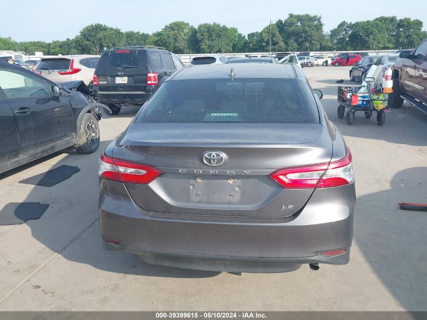 2019 Toyota Camry Le VIN: 4T1B11HK1KU216593 Lot: 39399615