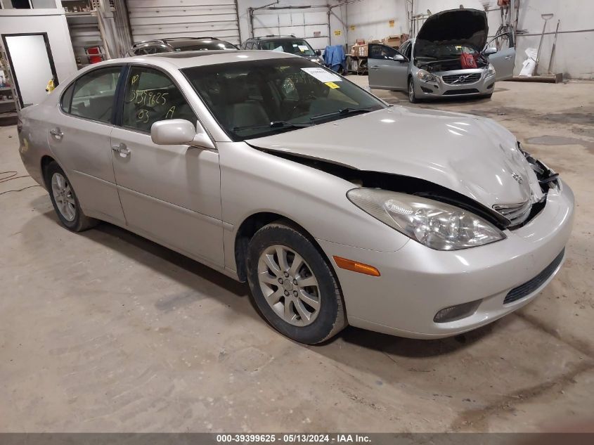 2003 Lexus Es 300 VIN: JTHBF30G330107410 Lot: 39399625