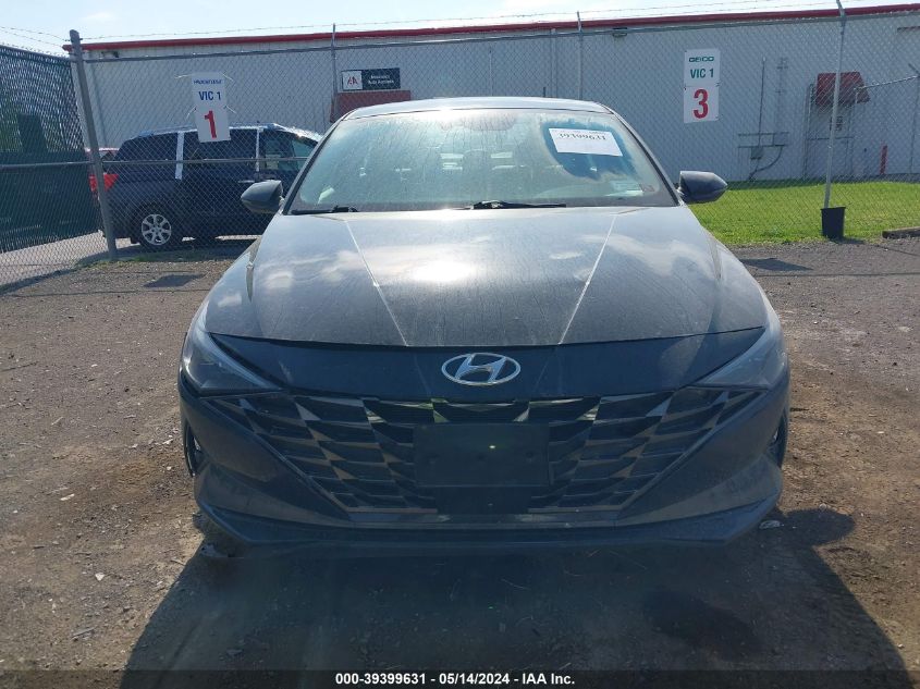 2022 Hyundai Elantra Limited VIN: KMHLP4AG7NU363967 Lot: 39399631