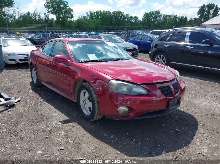 2005 Pontiac Grand Prix Gt VIN: 2G2WS522551348196 Lot: 39399632