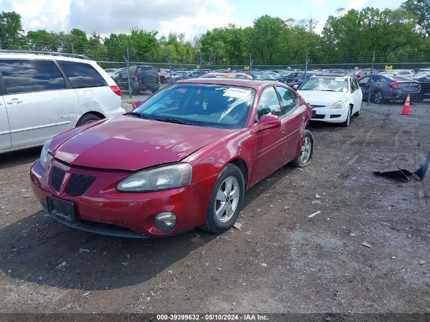 2005 Pontiac Grand Prix Gt VIN: 2G2WS522551348196 Lot: 39399632