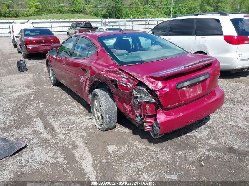 2005 Pontiac Grand Prix Gt VIN: 2G2WS522551348196 Lot: 39399632