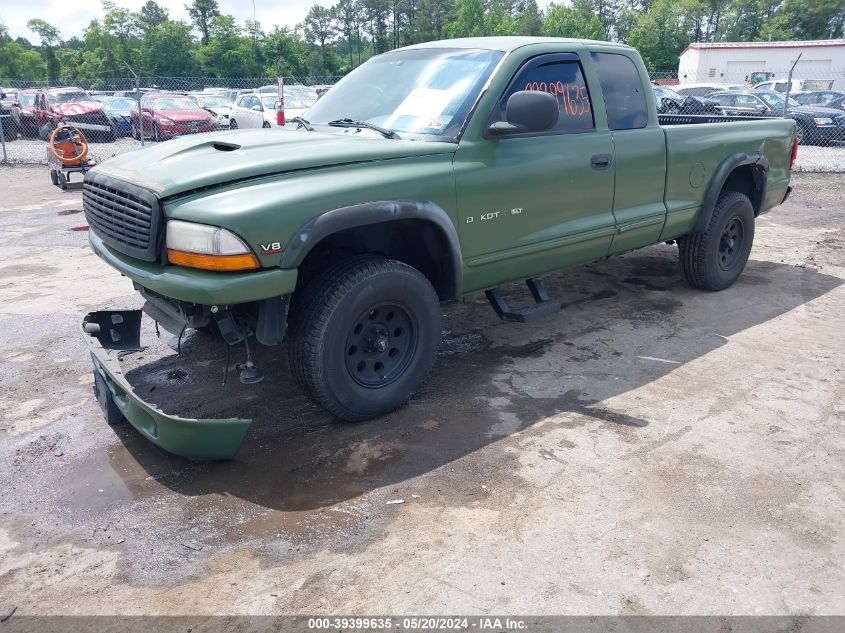 2000 Dodge Dakota Slt/Sport VIN: 1B7GG22N3YS698005 Lot: 39399635