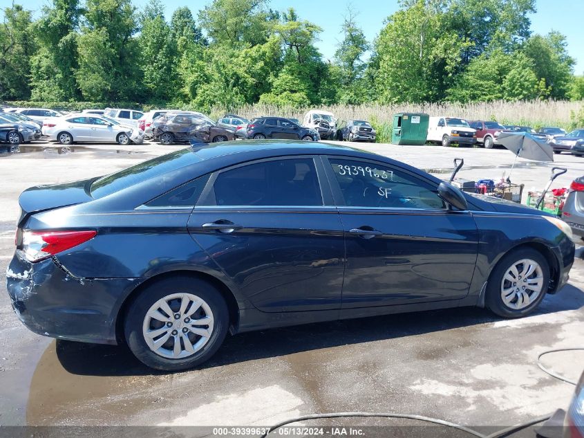 2012 Hyundai Sonata Gls VIN: 5NPEB4AC5CH416343 Lot: 39399637