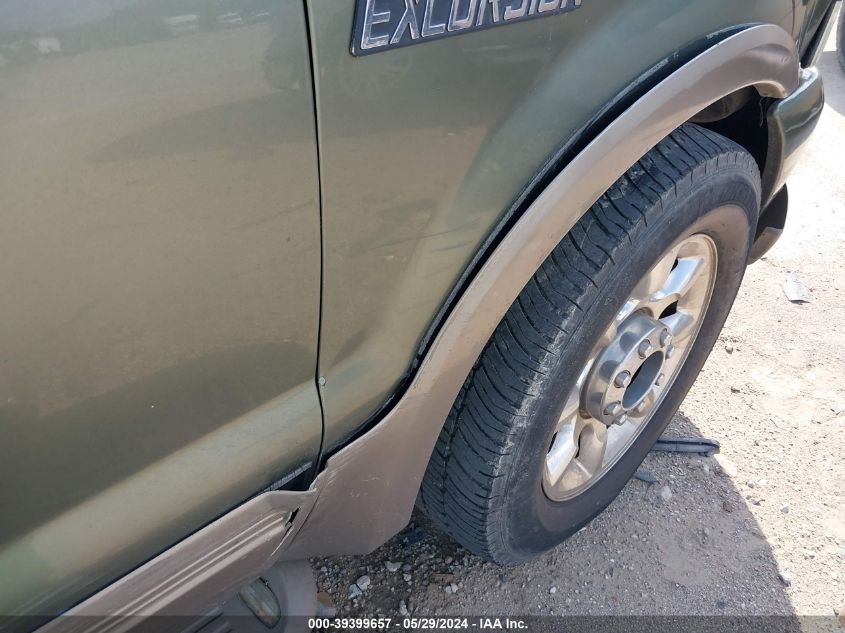 2000 Ford Excursion Limited VIN: 1FMNU42S0YEC01407 Lot: 39399657