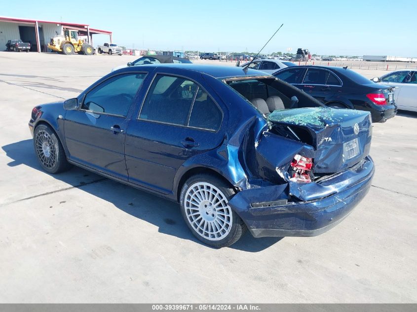 2003 Volkswagen Jetta Gl Tdi VIN: 3VWRP69M53M156660 Lot: 39399671