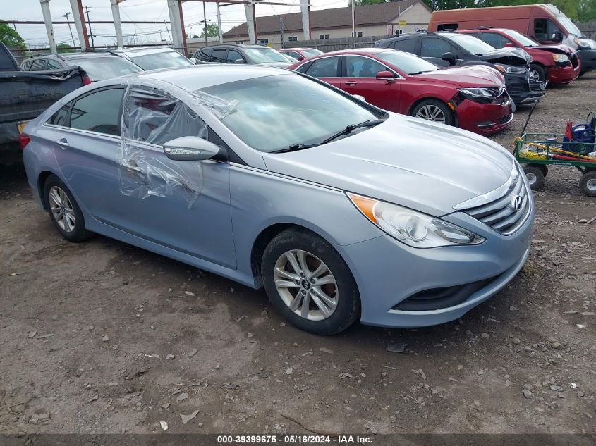 2014 Hyundai Sonata Gls VIN: 5NPEB4AC5EH827793 Lot: 39399675