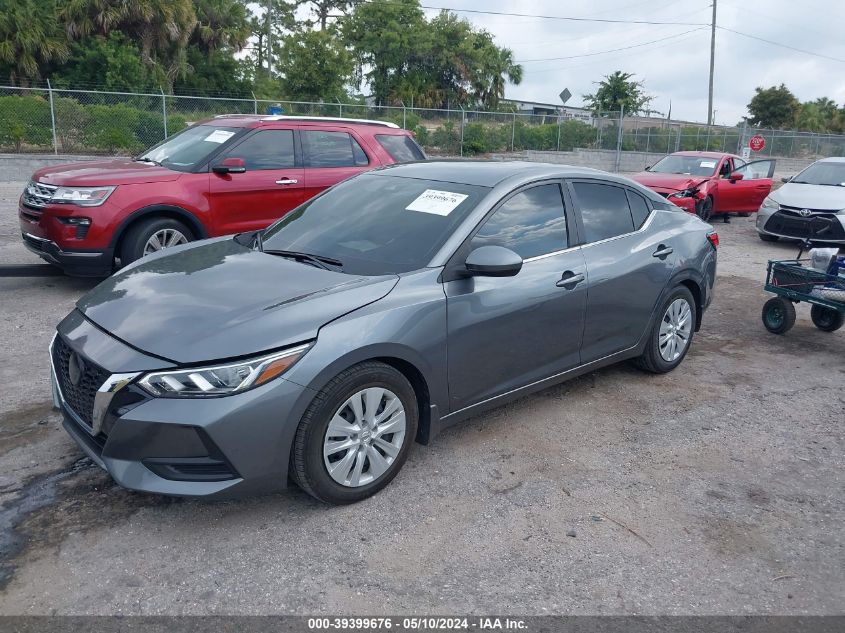 2021 Nissan Sentra S Xtronic Cvt VIN: 3N1AB8BV6MY305359 Lot: 39399676