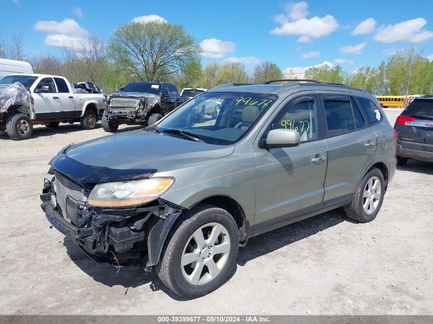 2009 Hyundai Santa Fe Limited VIN: 5NMSH73E69H234271 Lot: 39399677