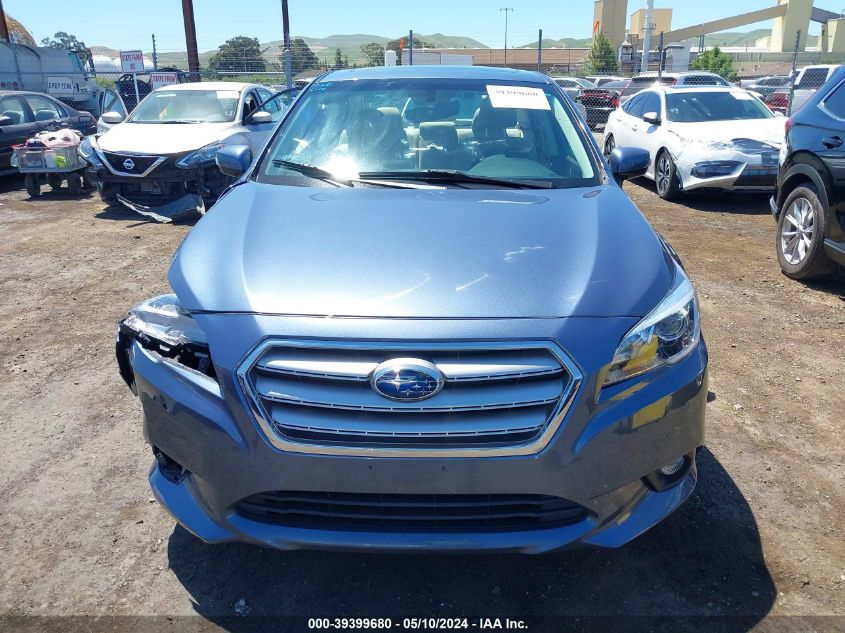 2017 Subaru Legacy 2.5I Limited VIN: 4S3BNAN65H3041344 Lot: 39399680