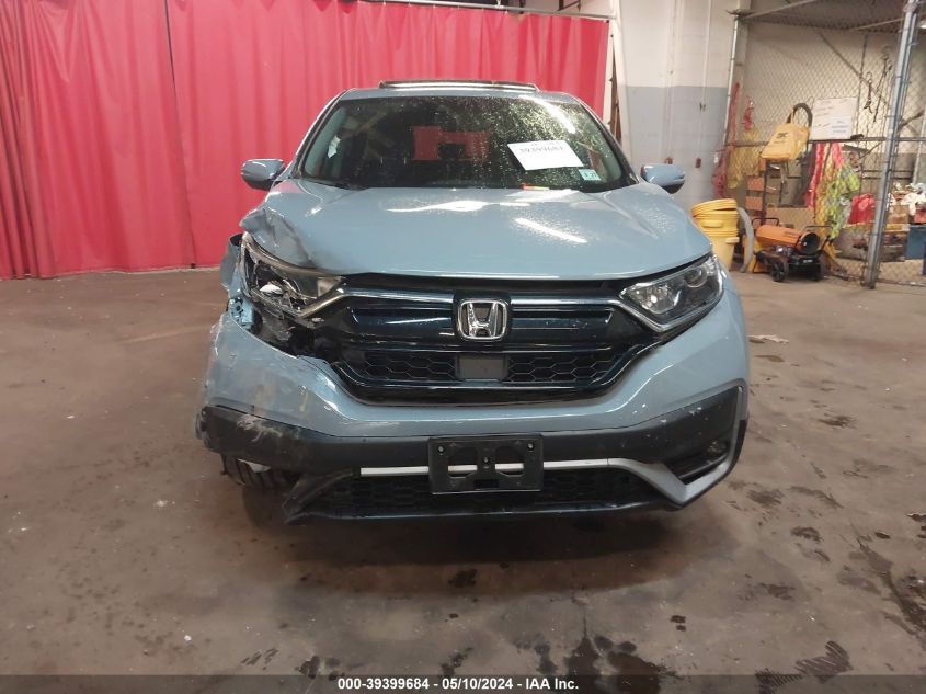 2022 Honda Cr-V Awd Ex VIN: 7FARW2H55NE016998 Lot: 39399684