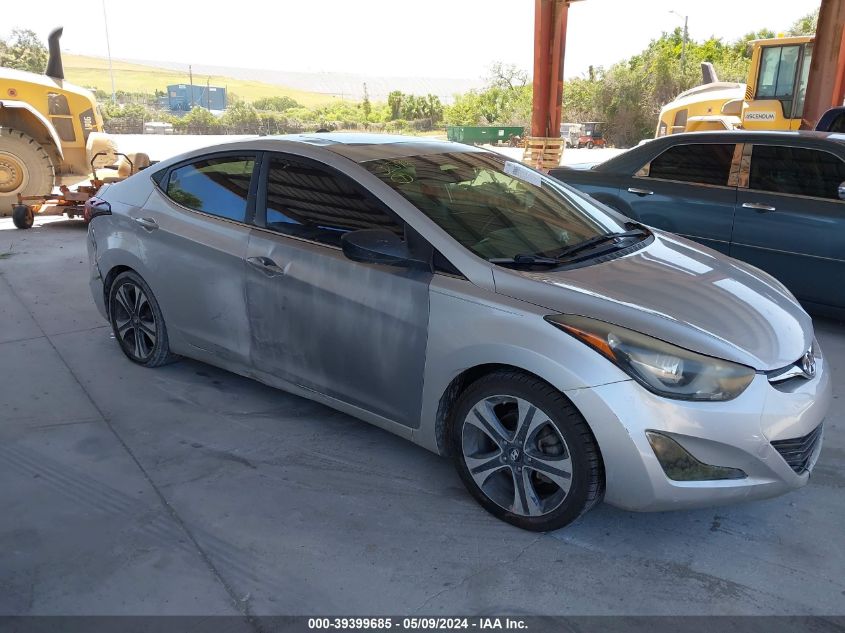 2014 Hyundai Elantra Sport VIN: KMHDH4AH4EU078279 Lot: 39399685