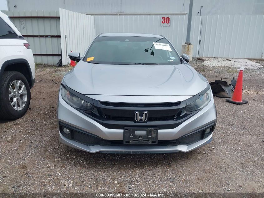 2020 Honda Civic Sport VIN: 2HGFC2F80LH568065 Lot: 39399687