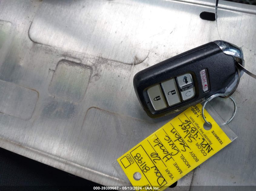 2020 Honda Civic Sport VIN: 2HGFC2F80LH568065 Lot: 39399687