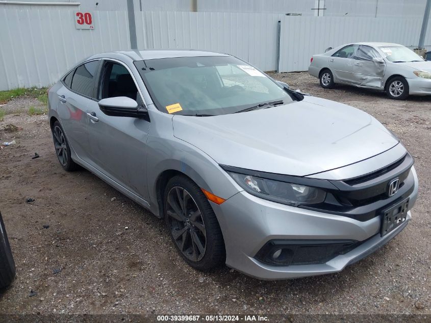 2020 Honda Civic Sport VIN: 2HGFC2F80LH568065 Lot: 39399687