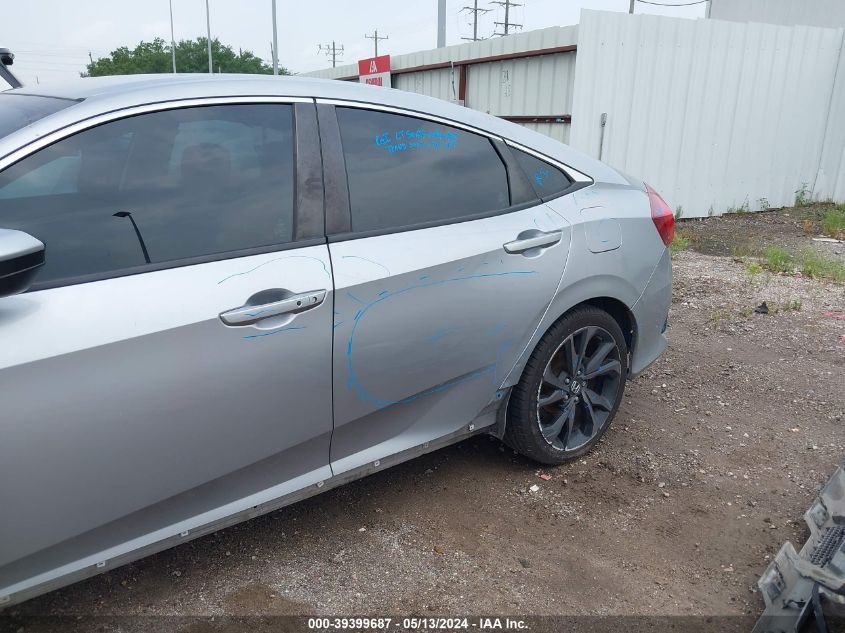 2020 Honda Civic Sport VIN: 2HGFC2F80LH568065 Lot: 39399687