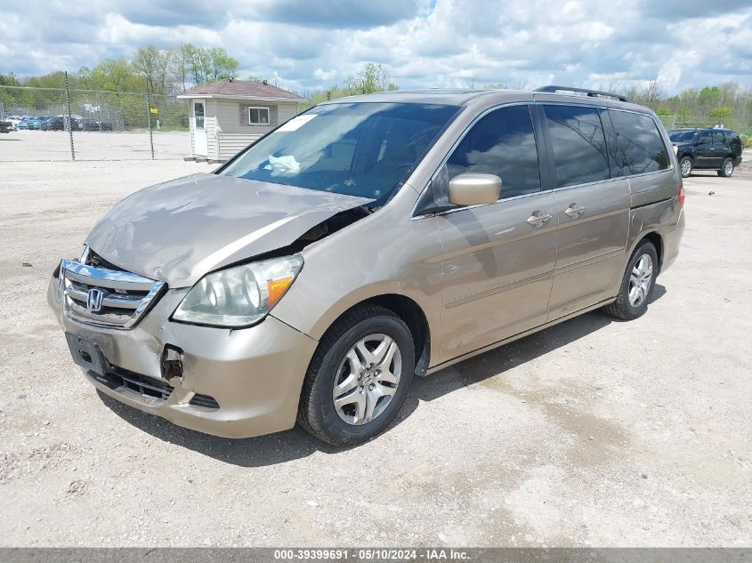 2006 Honda Odyssey Ex-L VIN: 5FNRL38606B440643 Lot: 39399691