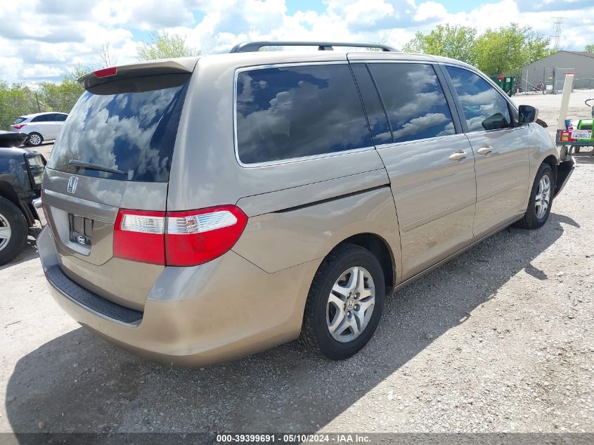 2006 Honda Odyssey Ex-L VIN: 5FNRL38606B440643 Lot: 39399691