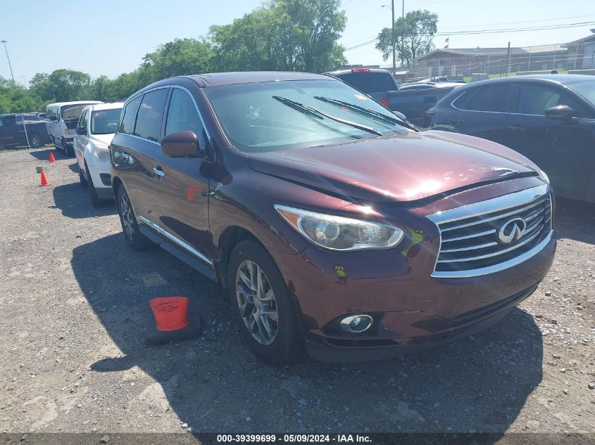 2013 Infiniti Jx35 VIN: 5N1AL0MN4DC306684 Lot: 39399699