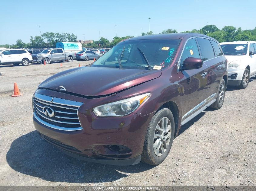 2013 Infiniti Jx35 VIN: 5N1AL0MN4DC306684 Lot: 39399699