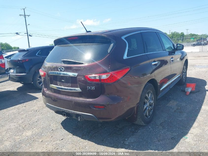 2013 Infiniti Jx35 VIN: 5N1AL0MN4DC306684 Lot: 39399699