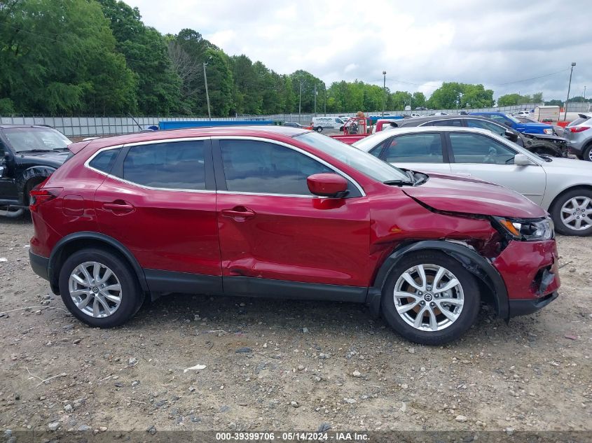 2022 Nissan Rogue Sport S Fwd Xtronic Cvt VIN: JN1BJ1AV6NW341920 Lot: 39399706