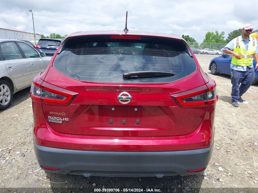 2022 Nissan Rogue Sport S Fwd Xtronic Cvt VIN: JN1BJ1AV6NW341920 Lot: 39399706