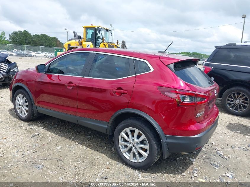 2022 Nissan Rogue Sport S Fwd Xtronic Cvt VIN: JN1BJ1AV6NW341920 Lot: 39399706