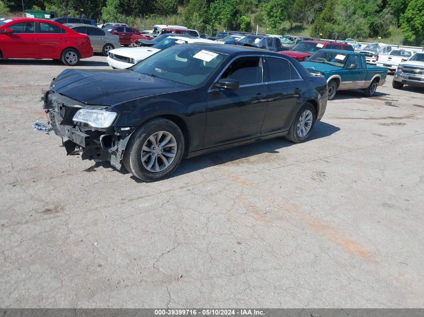 2015 Chrysler 300 Limited VIN: 2C3CCAAG2FH801981 Lot: 39399716