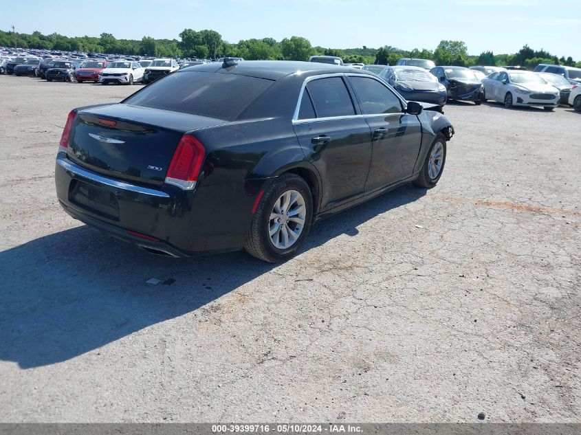 2015 Chrysler 300 Limited VIN: 2C3CCAAG2FH801981 Lot: 39399716