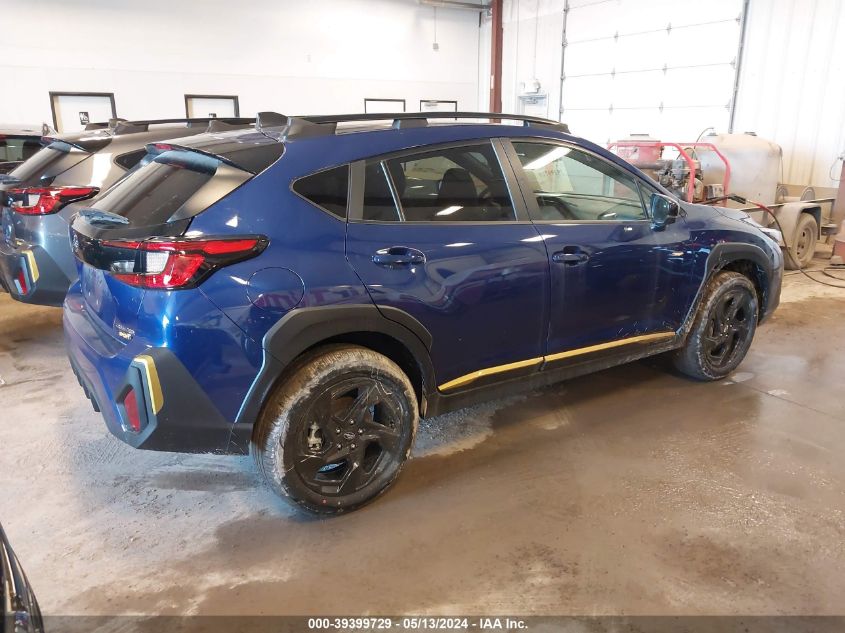 2024 Subaru Crosstrek Sport VIN: 4S4GUHF64R3790374 Lot: 39399729