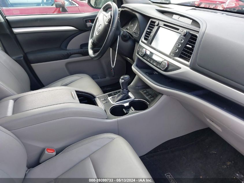 2015 TOYOTA HIGHLANDER XLE - 5TDJKRFH8FS092674