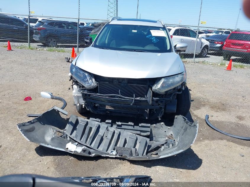 2016 Nissan Rogue Sv VIN: 5N1AT2MV8GC873965 Lot: 39399739