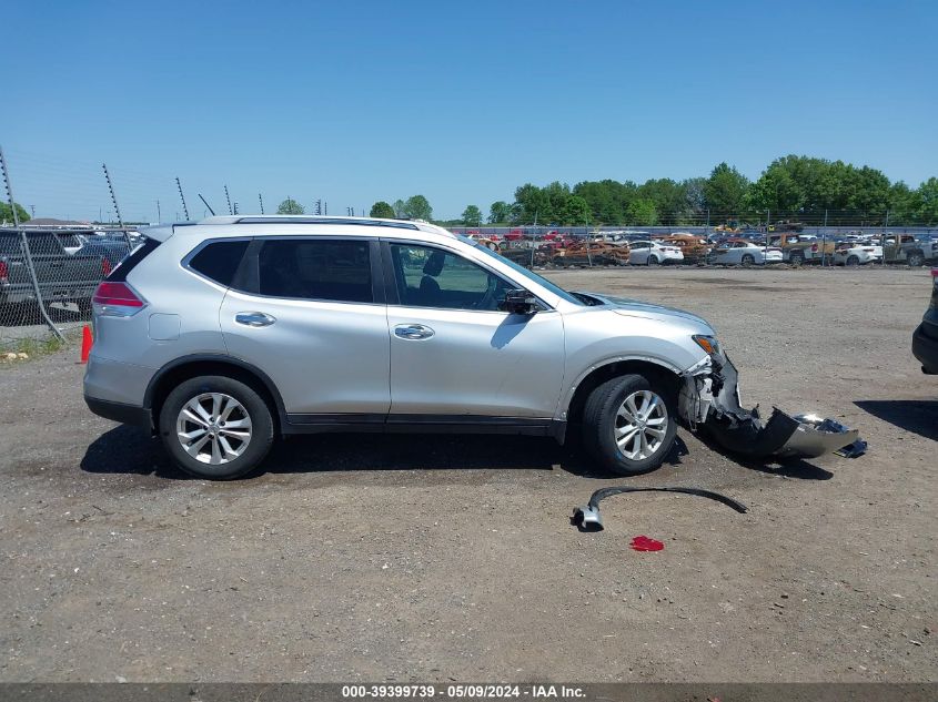 2016 Nissan Rogue Sv VIN: 5N1AT2MV8GC873965 Lot: 39399739