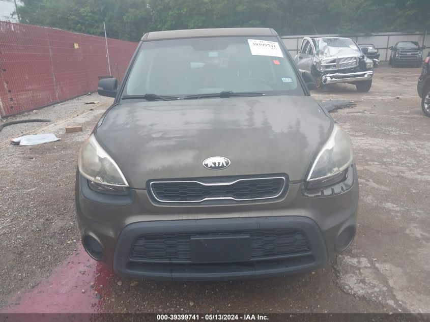 2013 Kia Soul + VIN: KNDJT2A67D7535138 Lot: 39399741