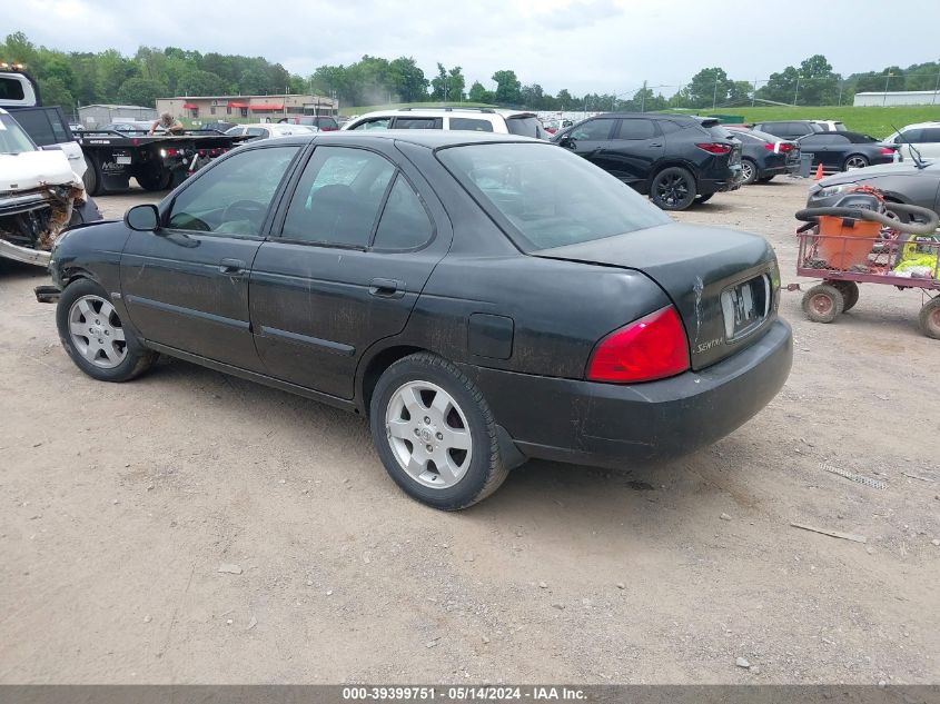 2006 Nissan Sentra 1.8S VIN: 3N1CB51D46L557112 Lot: 39399751