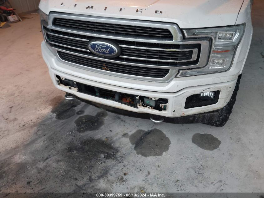 2018 FORD F-150 LIMITED - 1FTEW1EG9JFC43126