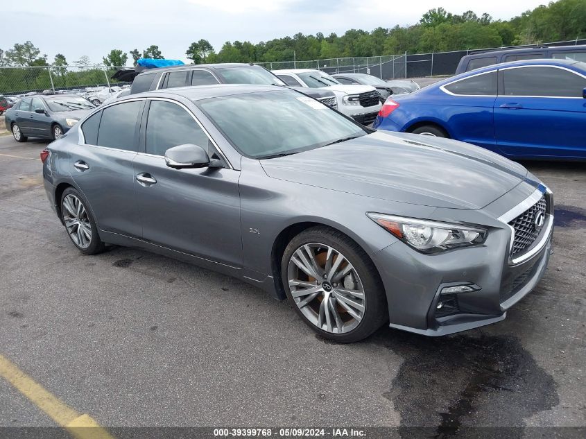 2019 Infiniti Q50 3.0T Sport VIN: JN1EV7AP0KM541978 Lot: 39399768