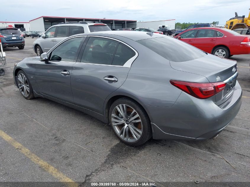 2019 Infiniti Q50 3.0T Sport VIN: JN1EV7AP0KM541978 Lot: 39399768