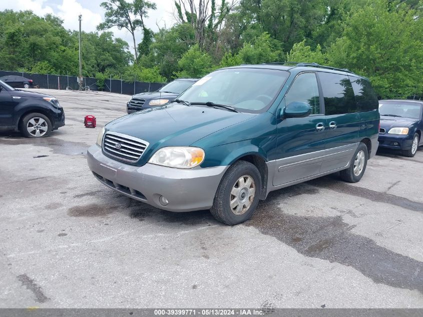 2003 Kia Sedona Ex/Lx VIN: KNDUP131336427729 Lot: 39399771