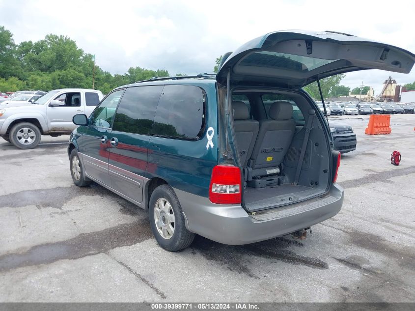 2003 Kia Sedona Ex/Lx VIN: KNDUP131336427729 Lot: 39399771