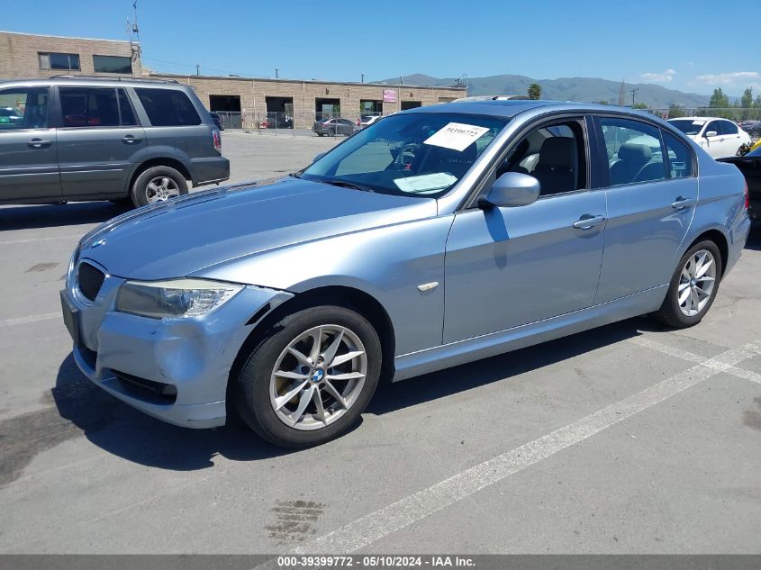 2010 BMW 328I VIN: WBAPH5G56ANM70590 Lot: 39399772