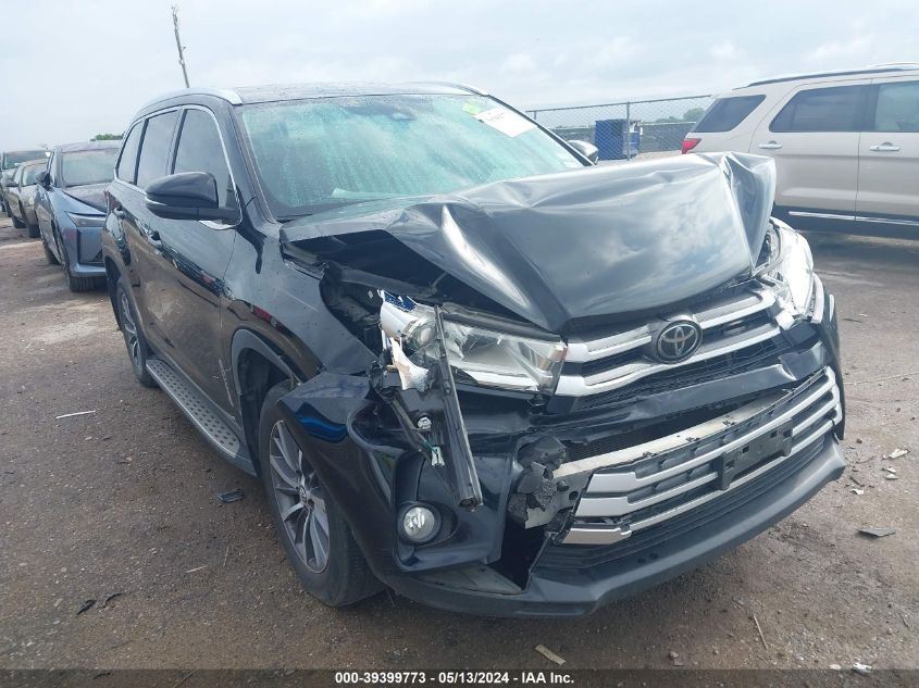 2019 TOYOTA HIGHLANDER SE/XLE - 5TDKZRFHXKS352826